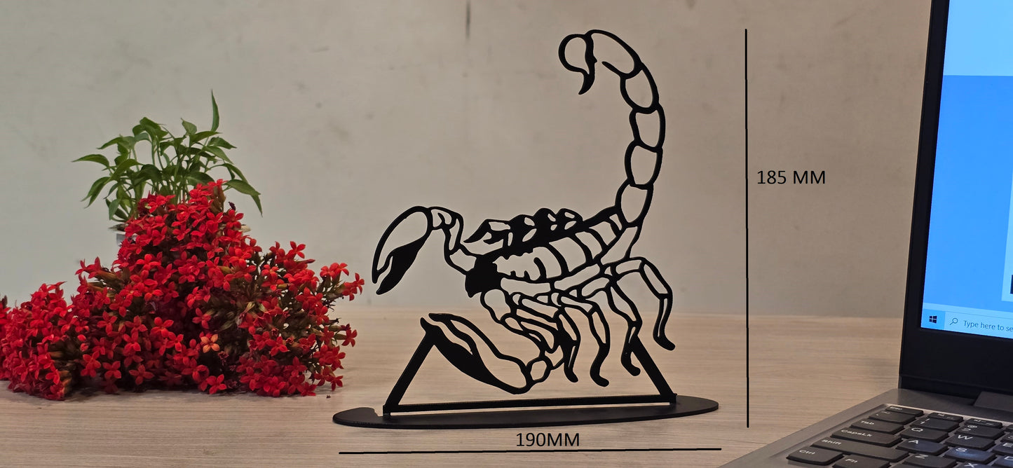 Scorpio Zodiac Sign metal art