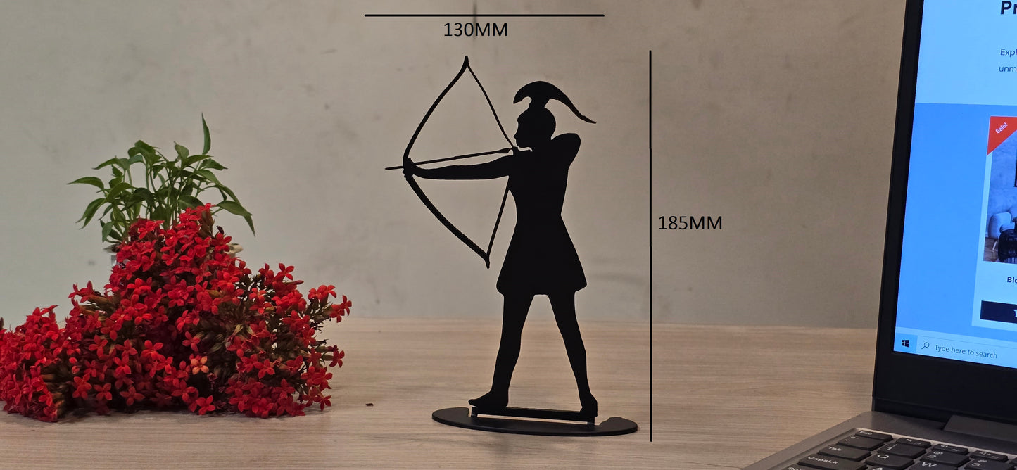 Archer Desktop metal art