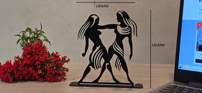 Gemeni Zodiac Sign metal art