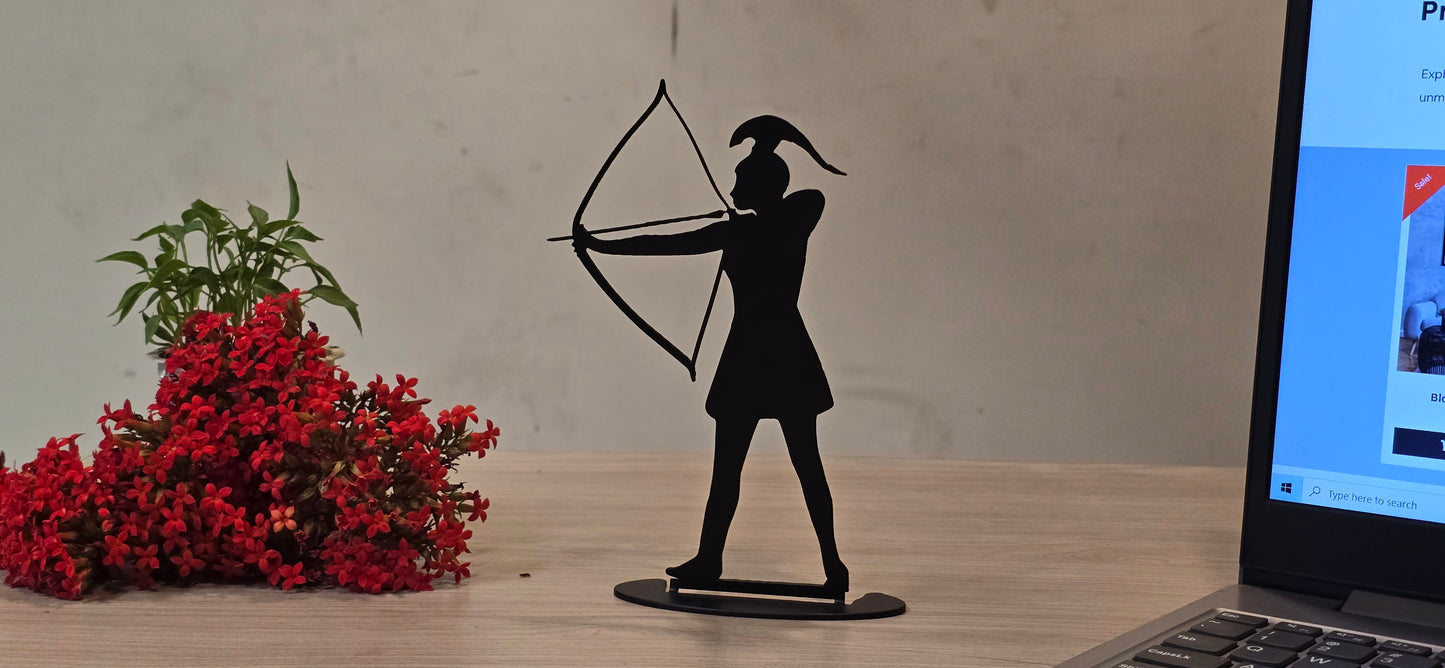 Archer Desktop metal art