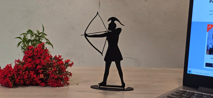 Archer Desktop metal art