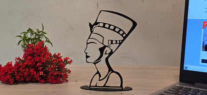 Egyption Queen metal art for Destop Décor
