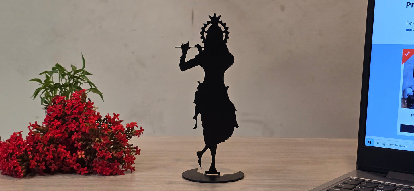 Lord Krishna metal art