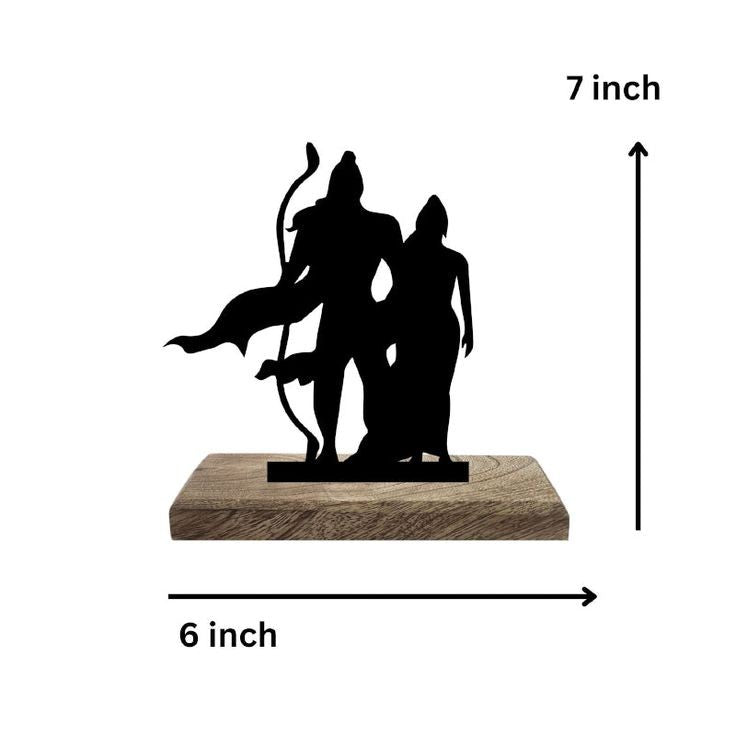 Lord Rama with Sita Maa