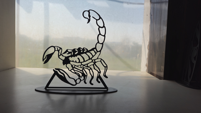 Scorpio Zodiac Sign metal art