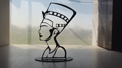 Egyption Queen metal art for Destop Décor