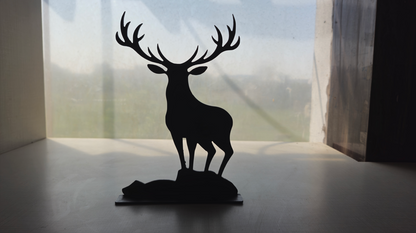 Deer metal art