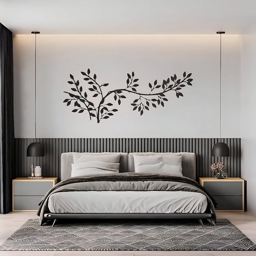 The Captivating tree branch with leaf