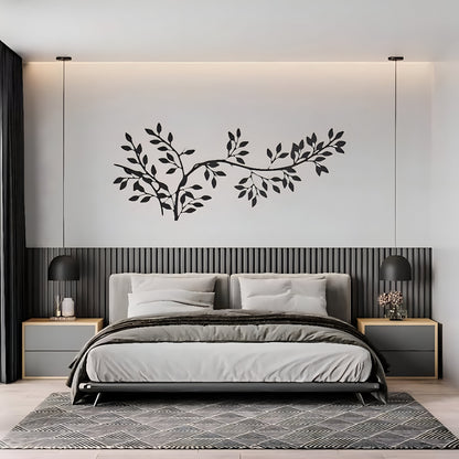 The Captivating tree branch with leaf