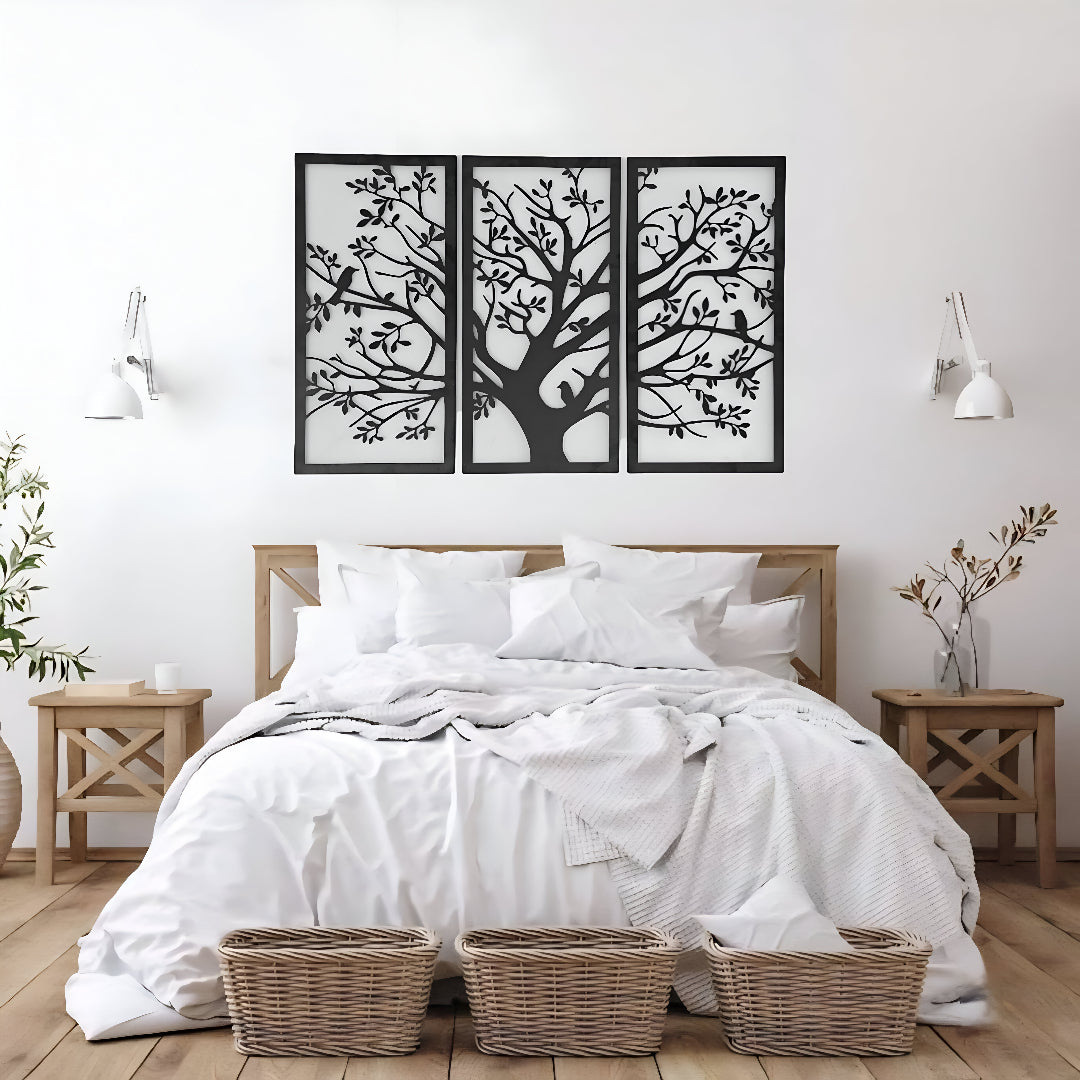 The Captivating Metallic Wall Tree