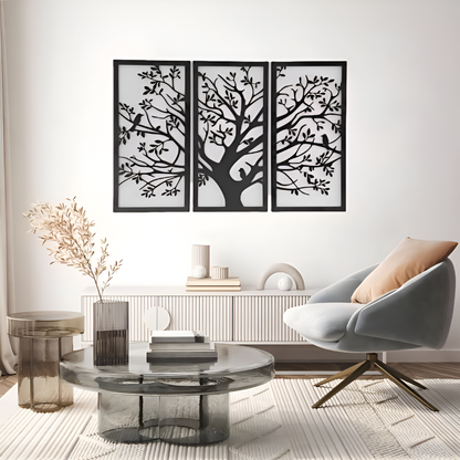 The Captivating Metallic Wall Tree